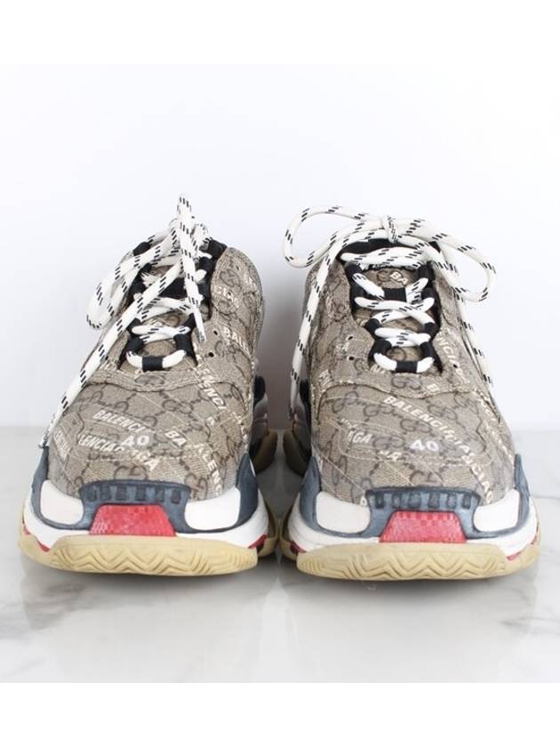Balenciaga Gucci Hacker Triple S Ebony 40 250