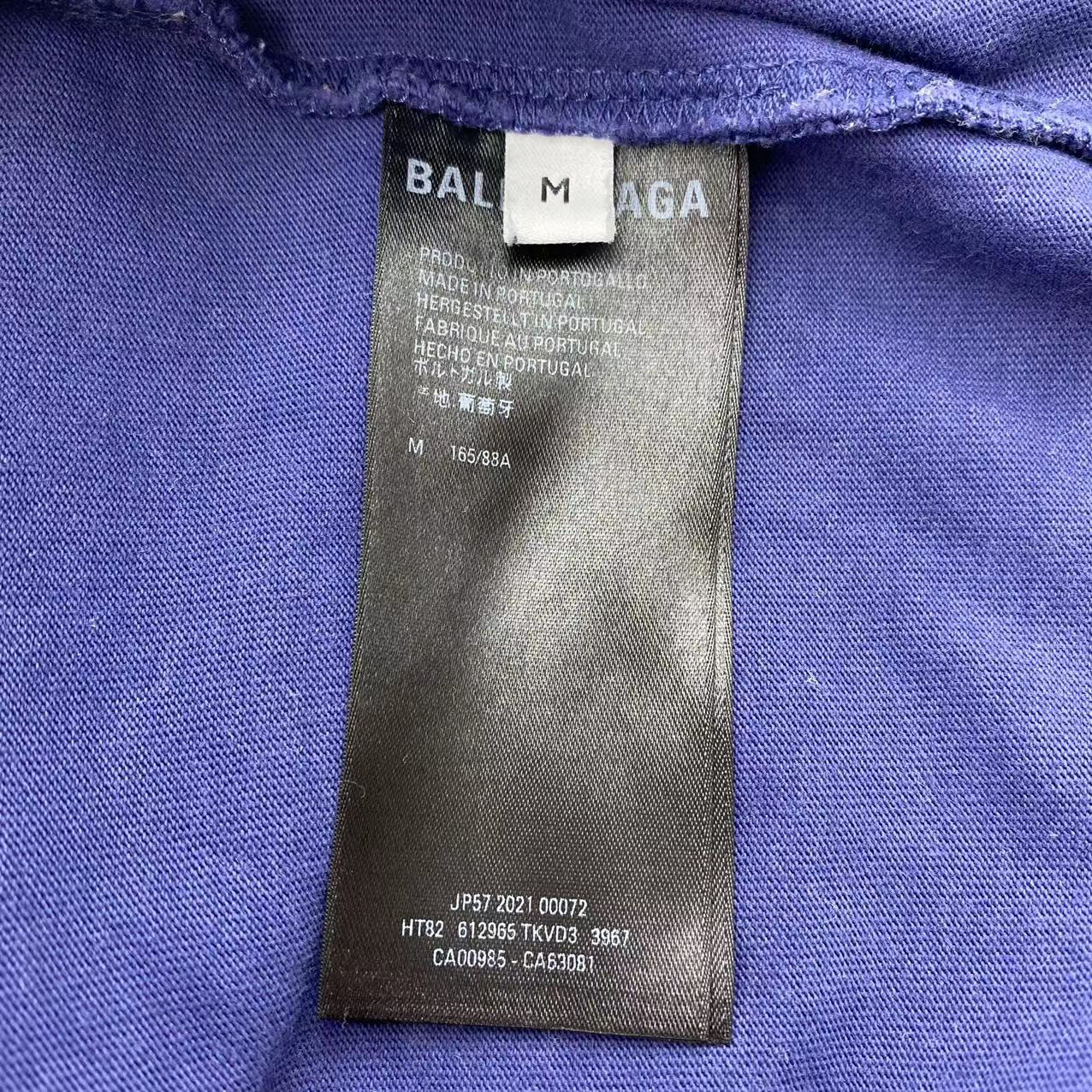 Balenciaga Purple 'Free' T-shirt