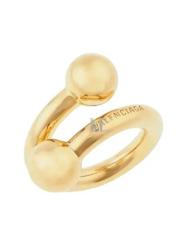 Balenciaga Skate Ring Gold