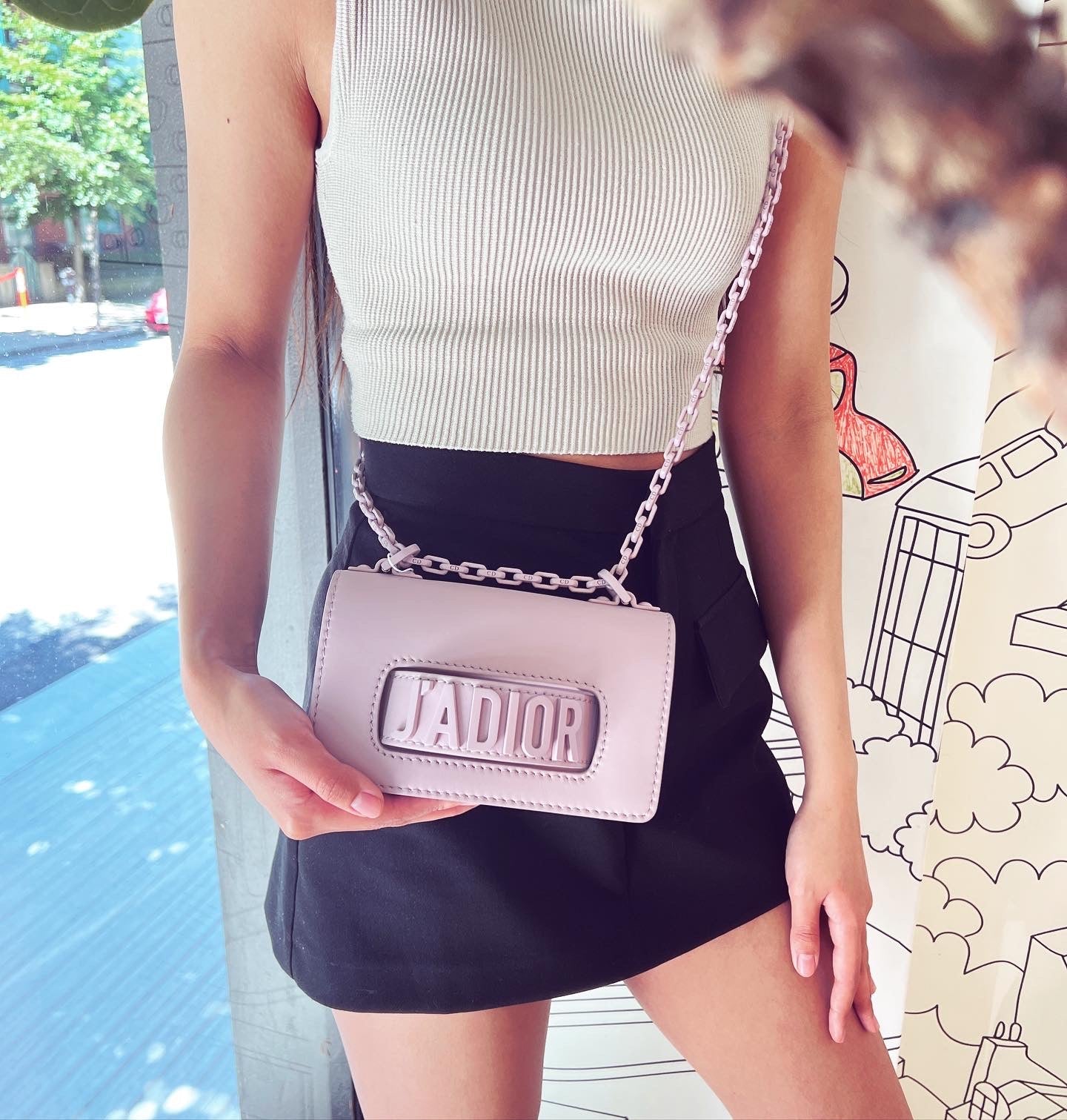 Christian Dior J'Adior flap chain bag