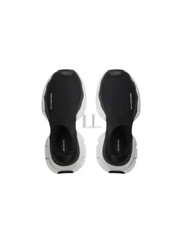 Balenciaga 3XL Sock Recycled Knit Low Top Sneakers Black