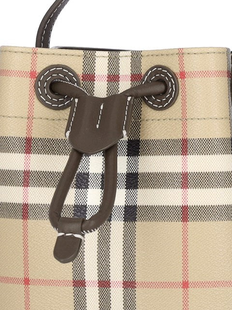 Burberry Women "Check" Mini Bag