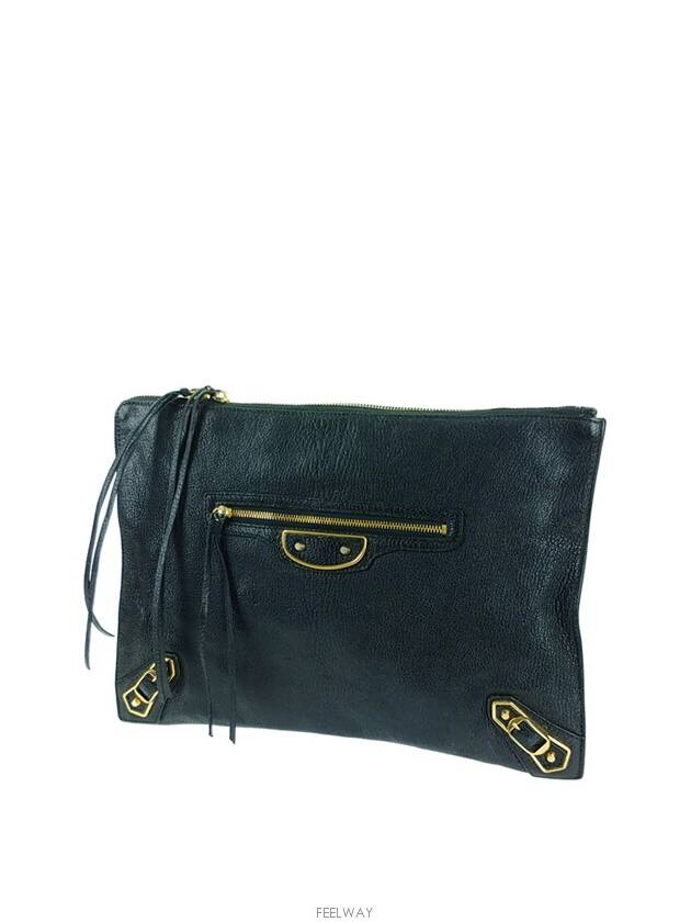 Balenciaga Giant Edge Medium Clutch Bag 390186