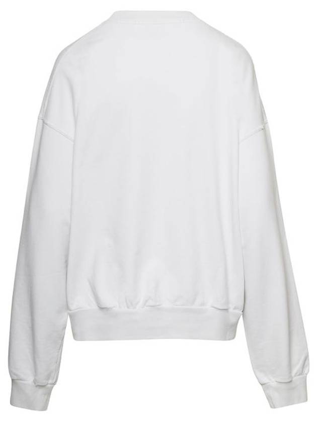 Balenciaga Graphic Printing Sweatshirt White