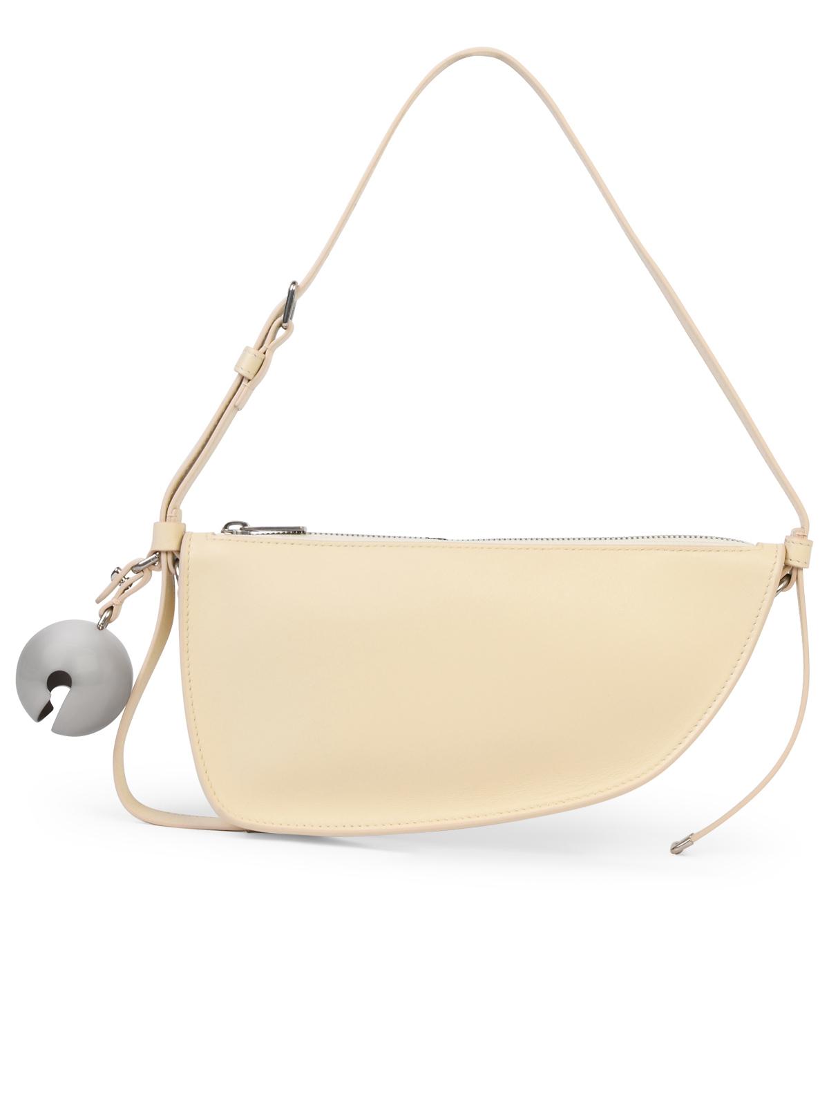 Burberry Ivory Leather Bag Woman