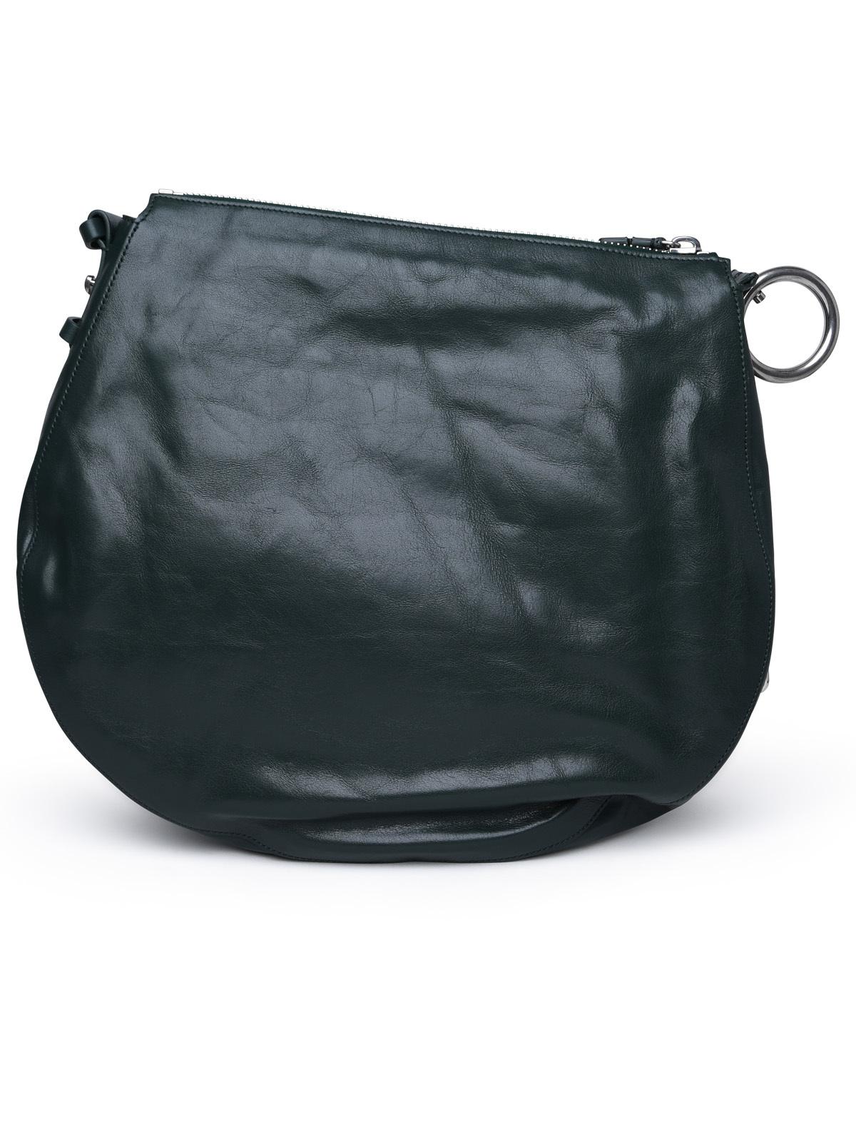 Burberry Green Leather Bag Woman