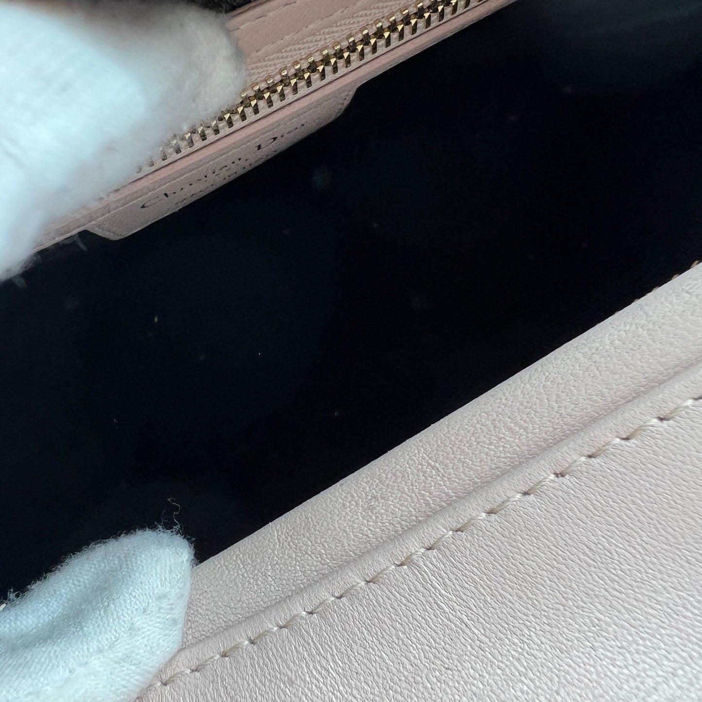 Dior Lady Dior pink Medium Bag Year2013TWS