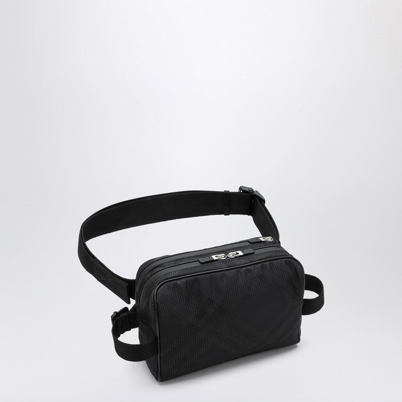 Burberry Black Check Bumbag Men