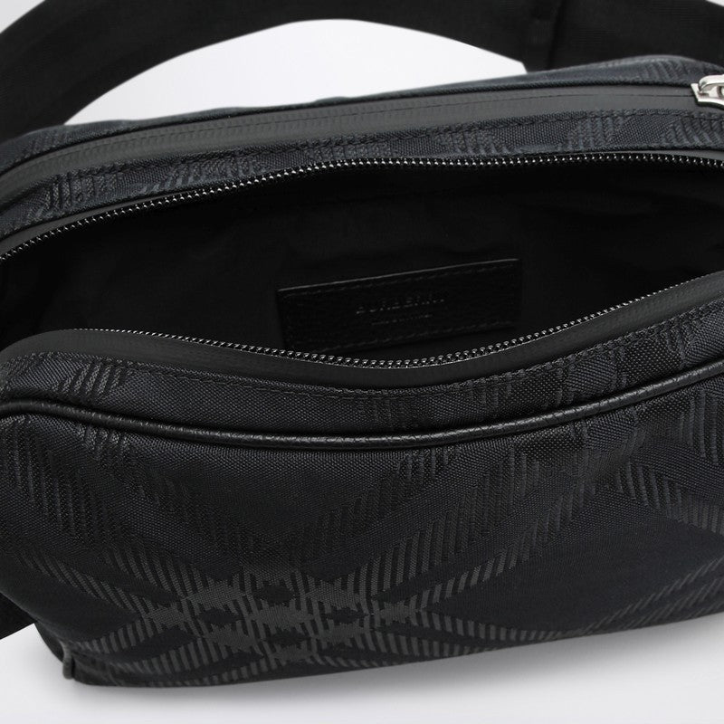 Burberry Black Check Bumbag Men