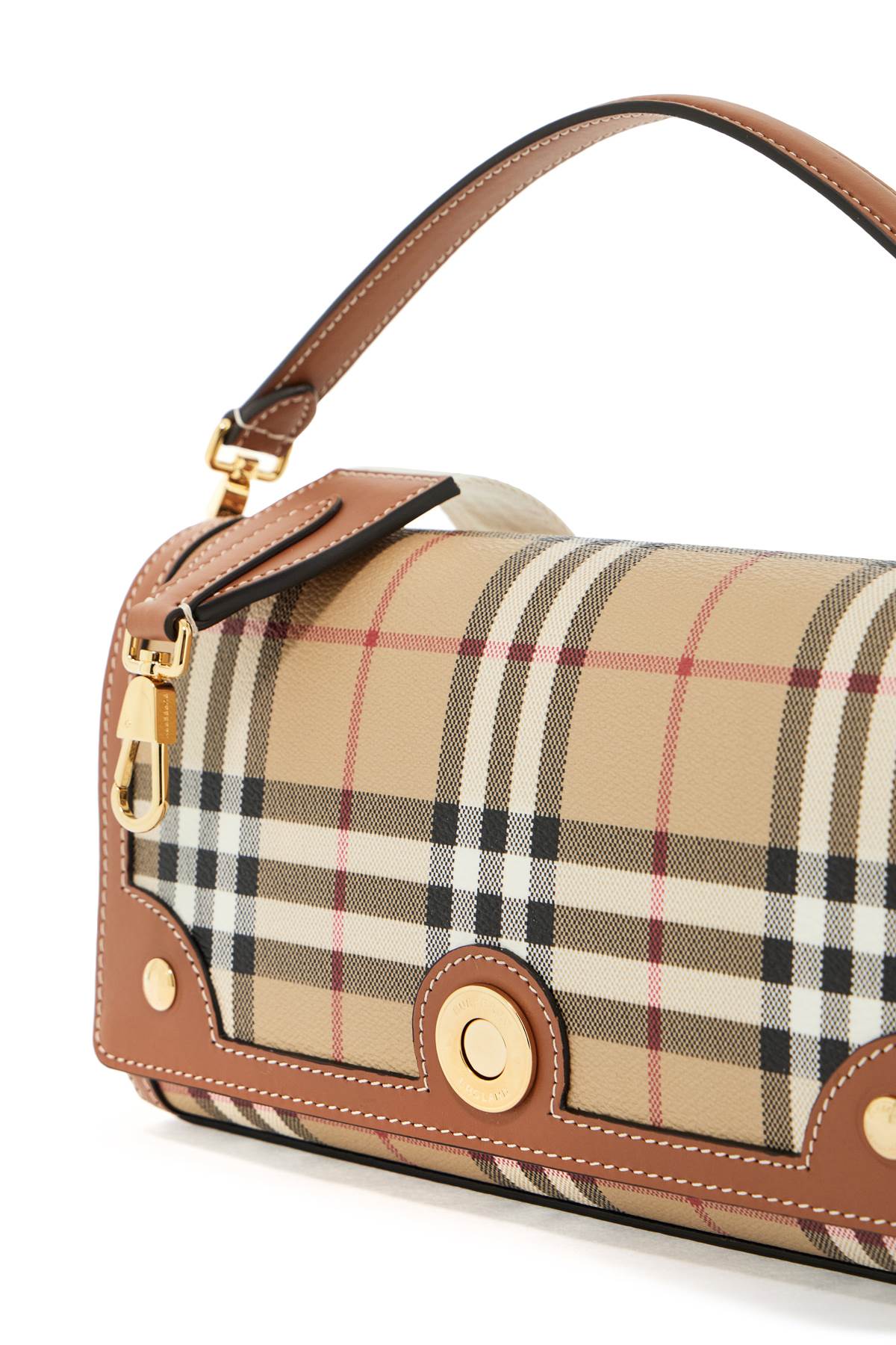 Burberry 'Shoulder Bag With Check Pattern Notes Women