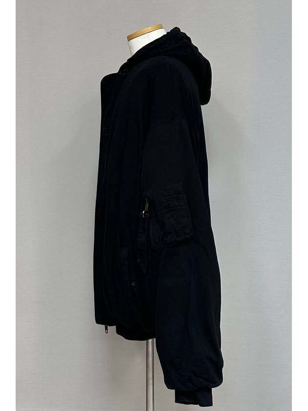 Balenciaga padded bomber hoodie 110