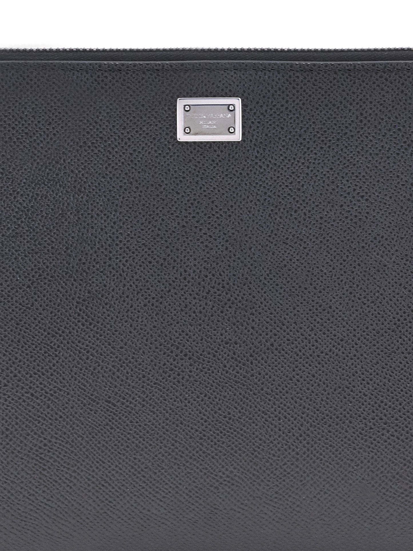 Dolce & Gabbana Men Leather Pouch