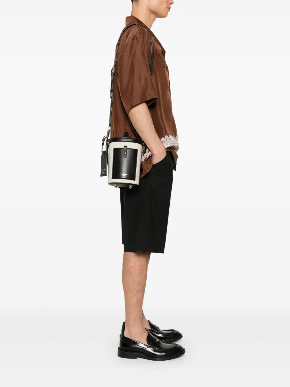 Dolce & Gabbana Men Canvas Messenger Bag