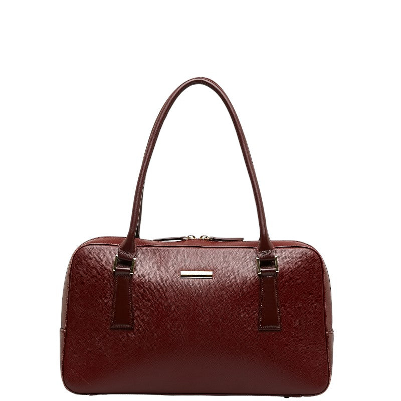 Burberry Nova Check Handbags Red Leather Ladies Burberry