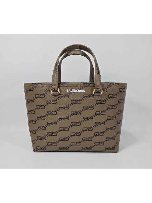 Balenciaga Signature BB Monogram Small Shopper Bag