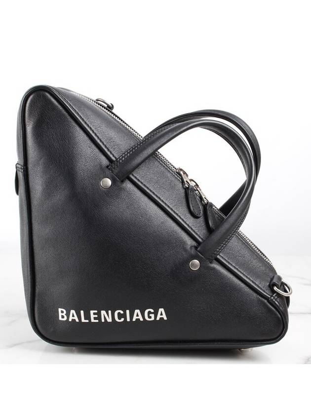 Balenciaga Logo triangle small duffel bag