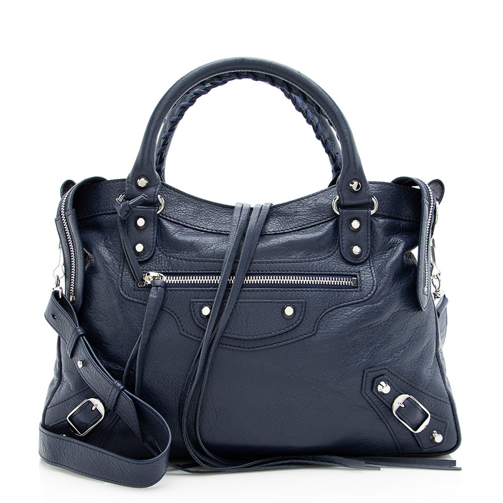 Balenciaga Agneau Arena Classic Town Satchel (SHF-20775)