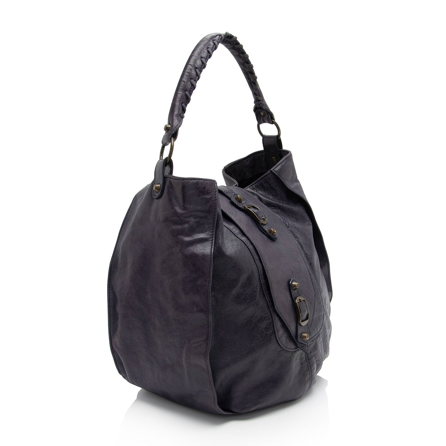 Balenciaga Chevre Shrug Hobo (SHF-Gv56LB)