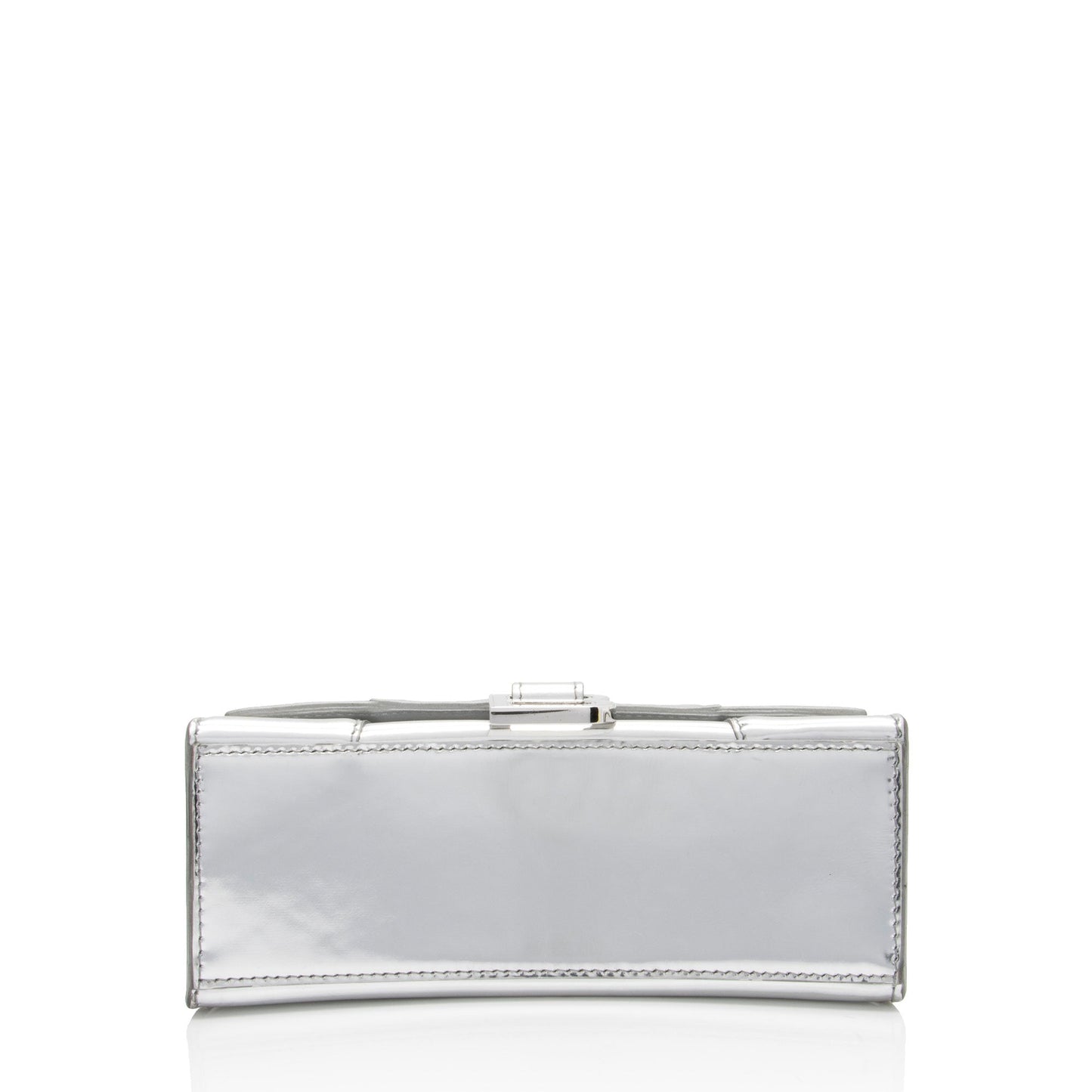 Balenciaga Metallic Calfskin Hourglass XS Top Handle (SHF-jIgLTj)