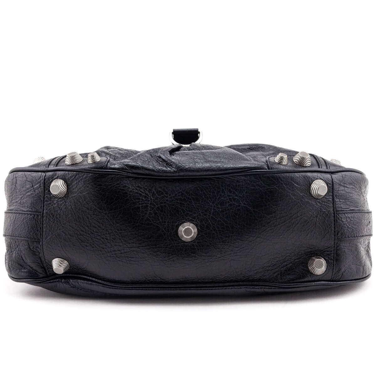 Balenciaga Black Agneau Arena Medium Le Cagole Shoulder Bag