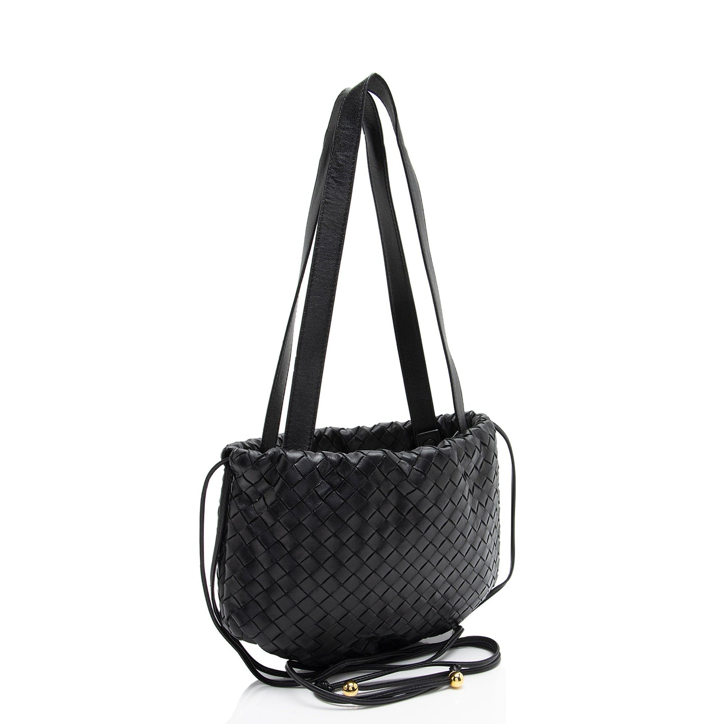Bottega Veneta Intrecciato Nappa Bulb Shoulder Bag (SHF-gt3xW5)