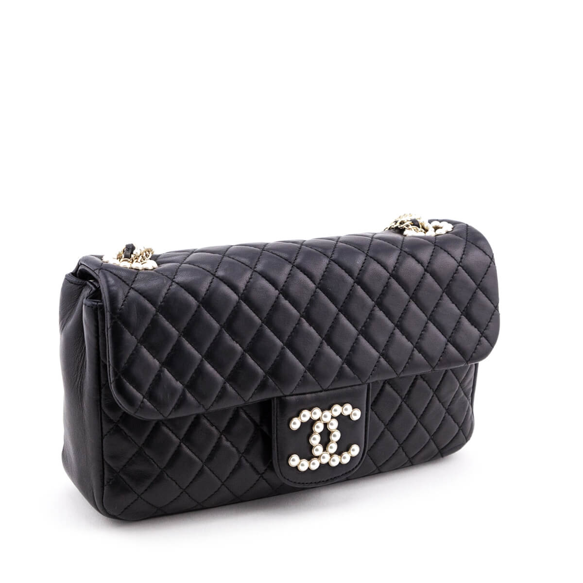 Chanel Black Quilted Lambskin Medium Westminster Flap Bag