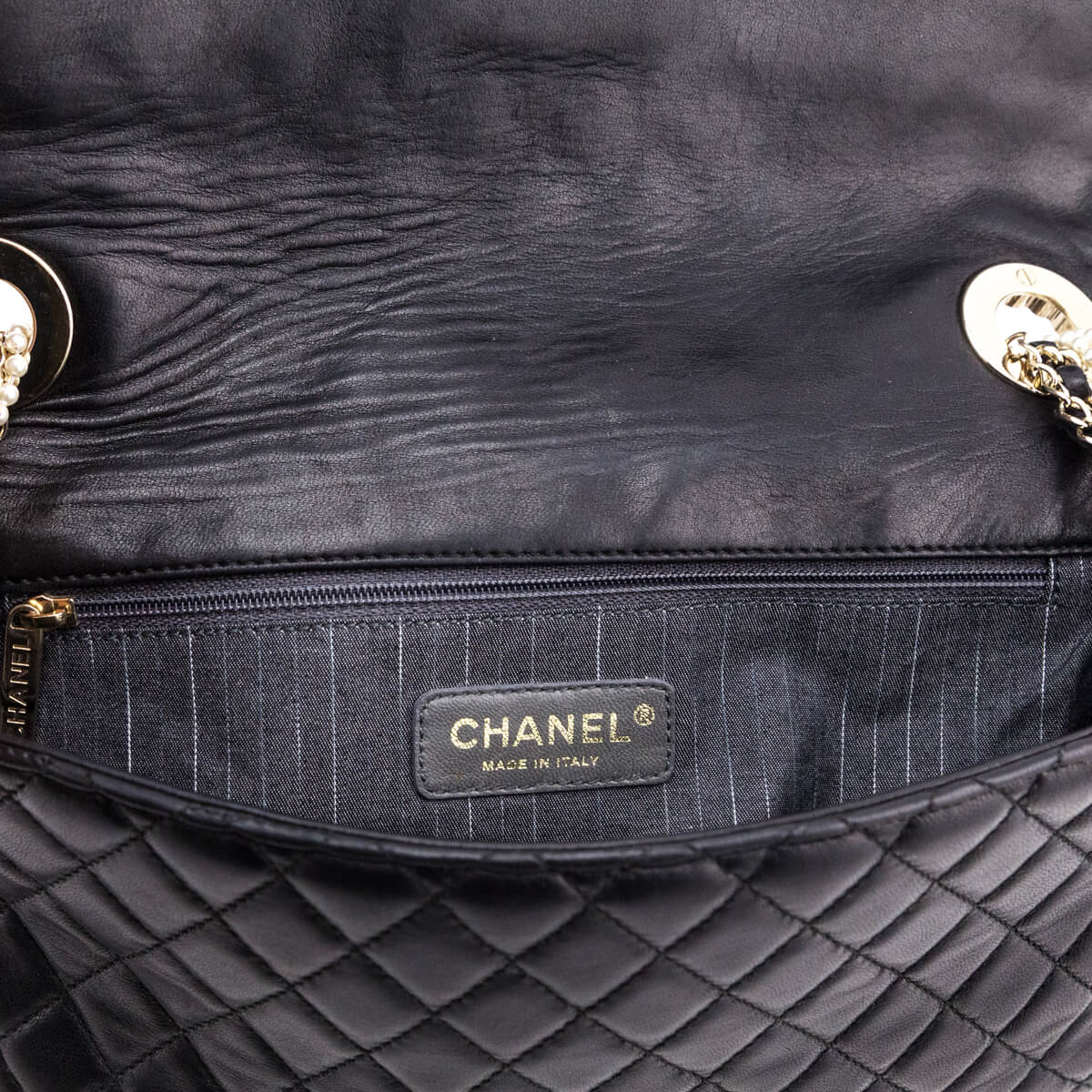 Chanel Black Quilted Lambskin Medium Westminster Flap Bag