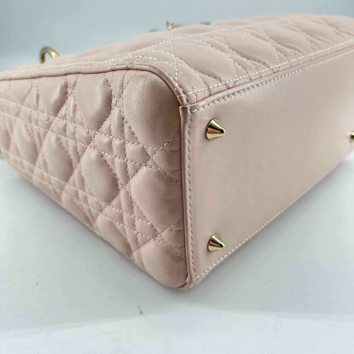 Dior Lady Dior pink Medium Bag Year2013TWS