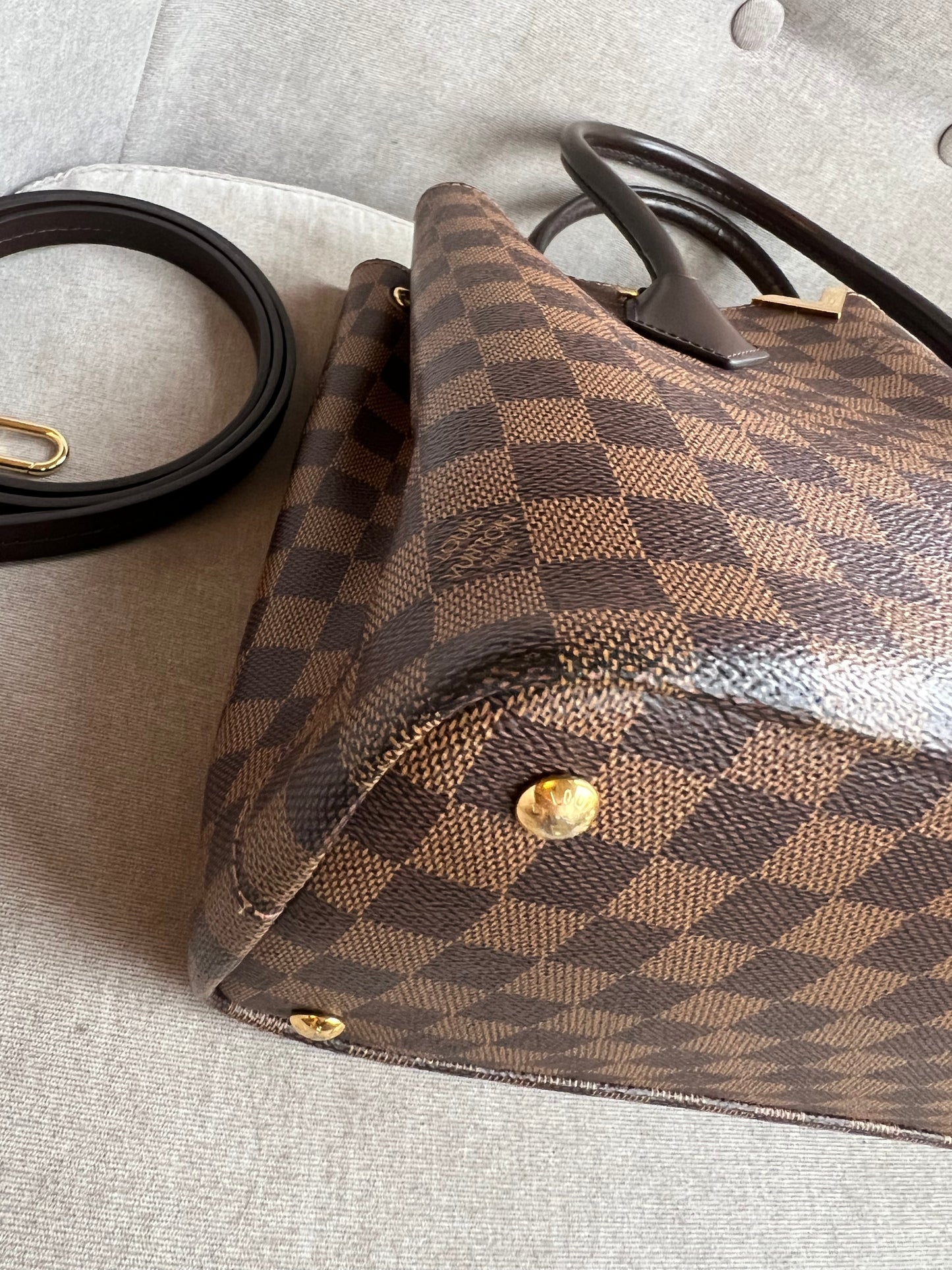 Louis Vuitton Kensington Tote Damier Ebene
