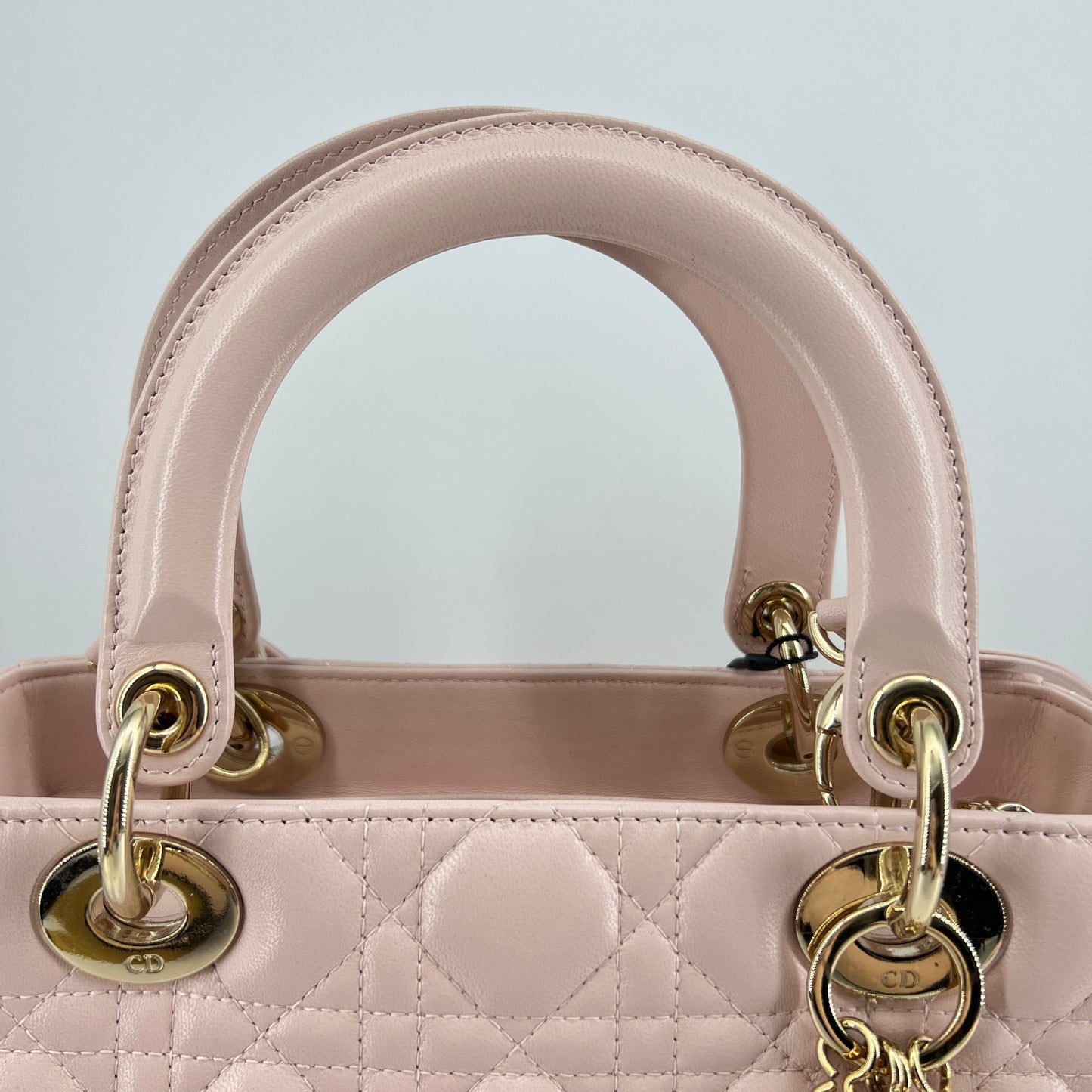 Dior Lady Dior pink Medium Bag Year2013TWS