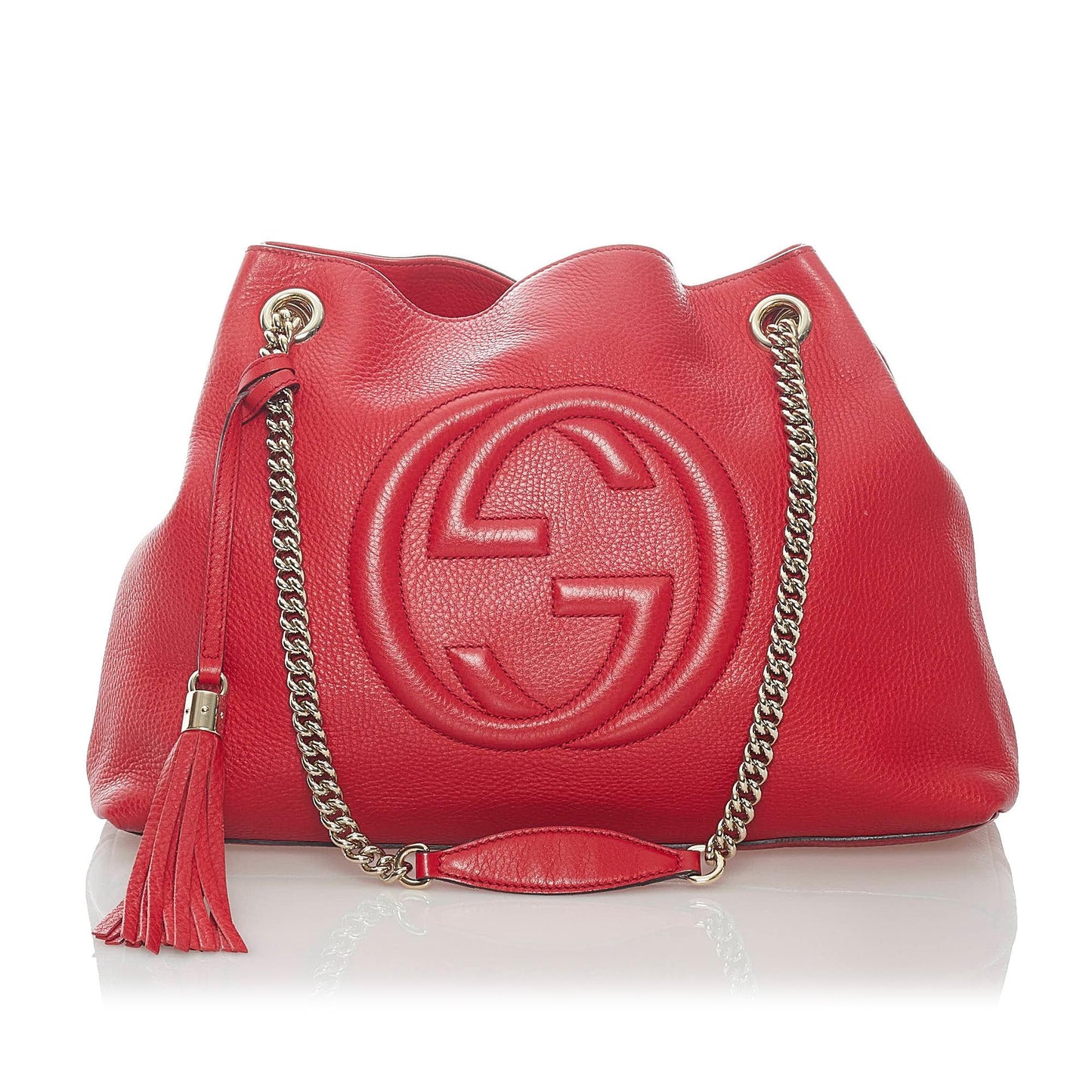 Gucci Soho Chain Leather Shoulder Bag (SHG-34502)