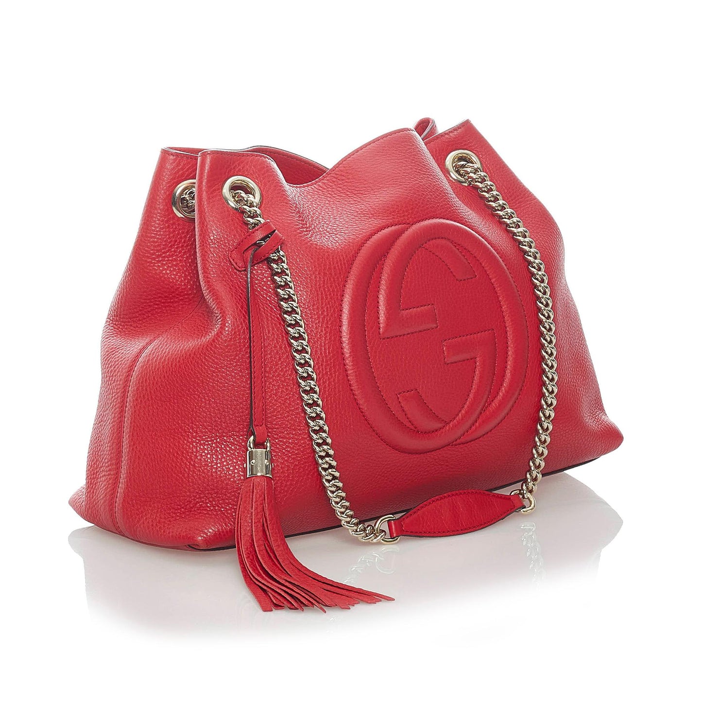 Gucci Soho Chain Leather Shoulder Bag (SHG-34502)