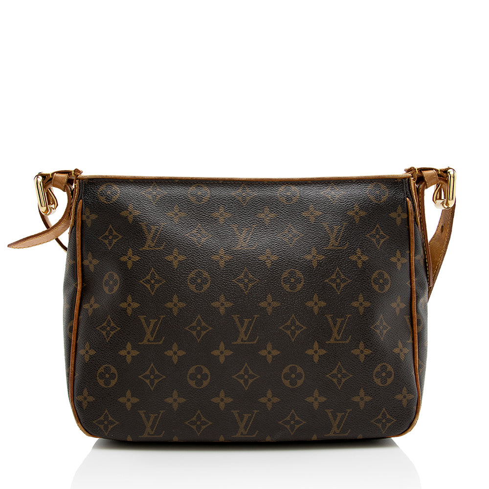 Louis Vuitton Monogram Canvas Hudson GM Shoulder Bag - FINAL SALE (SHF-18402)