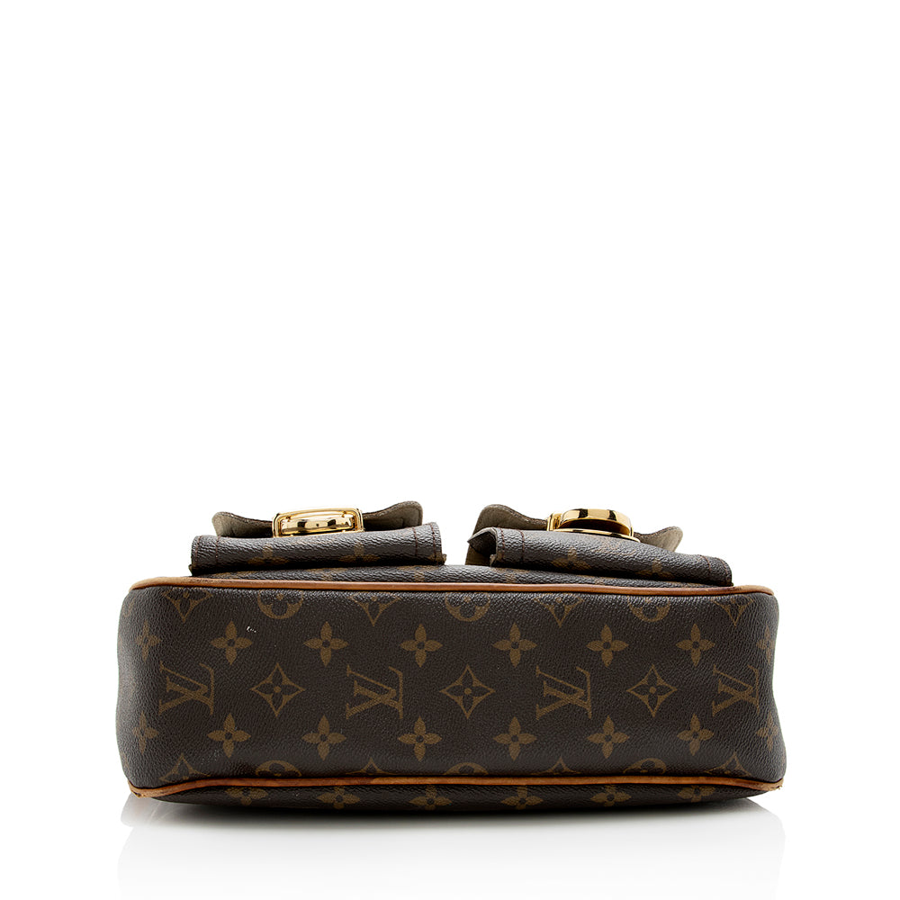 Louis Vuitton Monogram Canvas Hudson GM Shoulder Bag - FINAL SALE (SHF-18402)