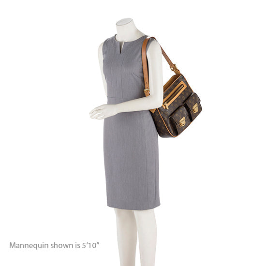 Louis Vuitton Monogram Canvas Hudson GM Shoulder Bag - FINAL SALE (SHF-18402)