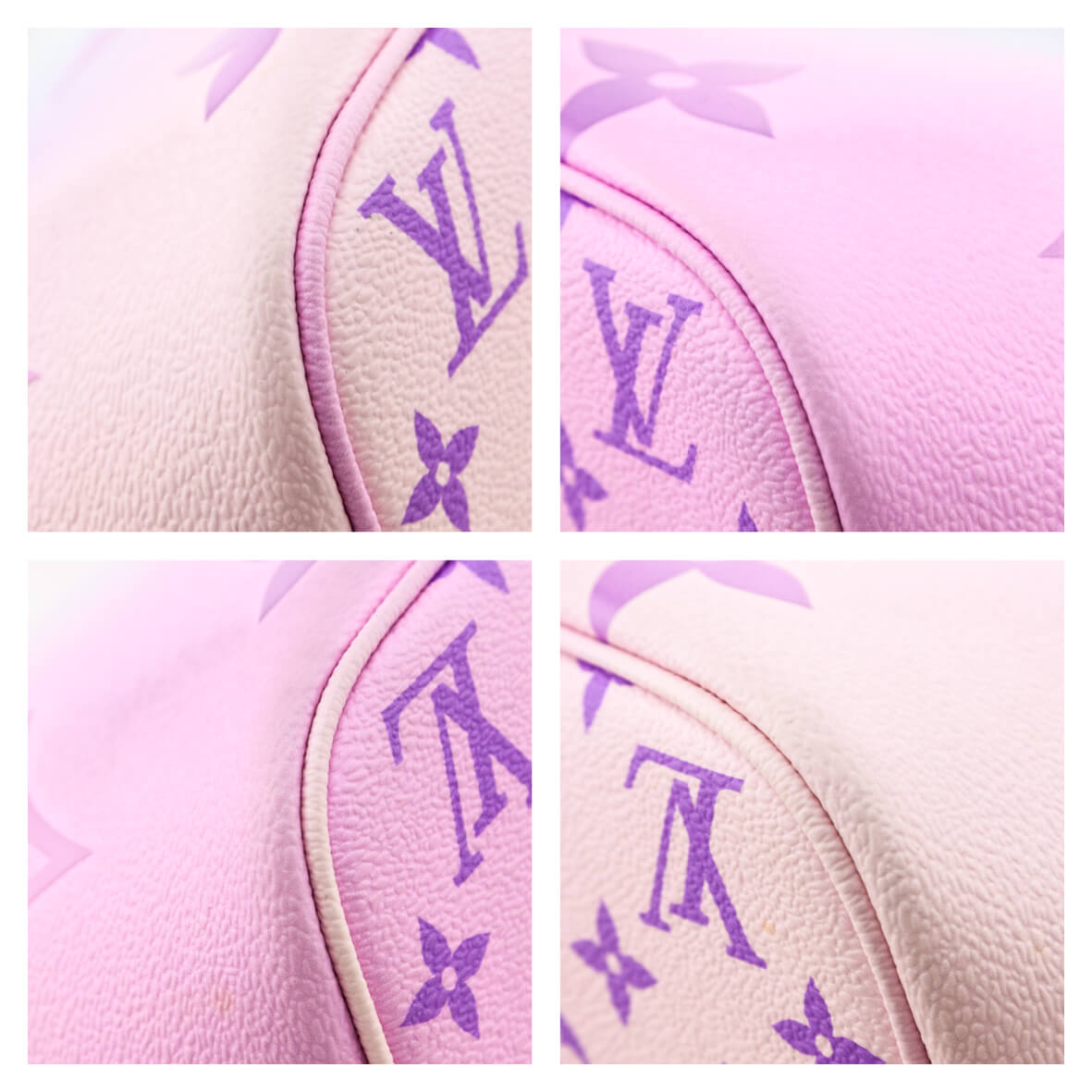 Louis Vuitton Sunrise Pastel Monogram Giant Spring in the City Marshmallow Hobo PM