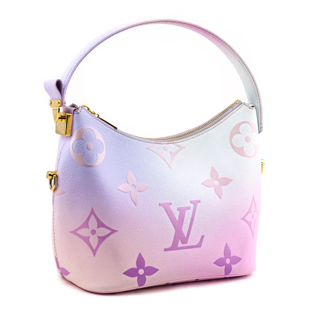 Louis Vuitton Sunrise Pastel Monogram Giant Spring in the City Marshmallow Hobo PM