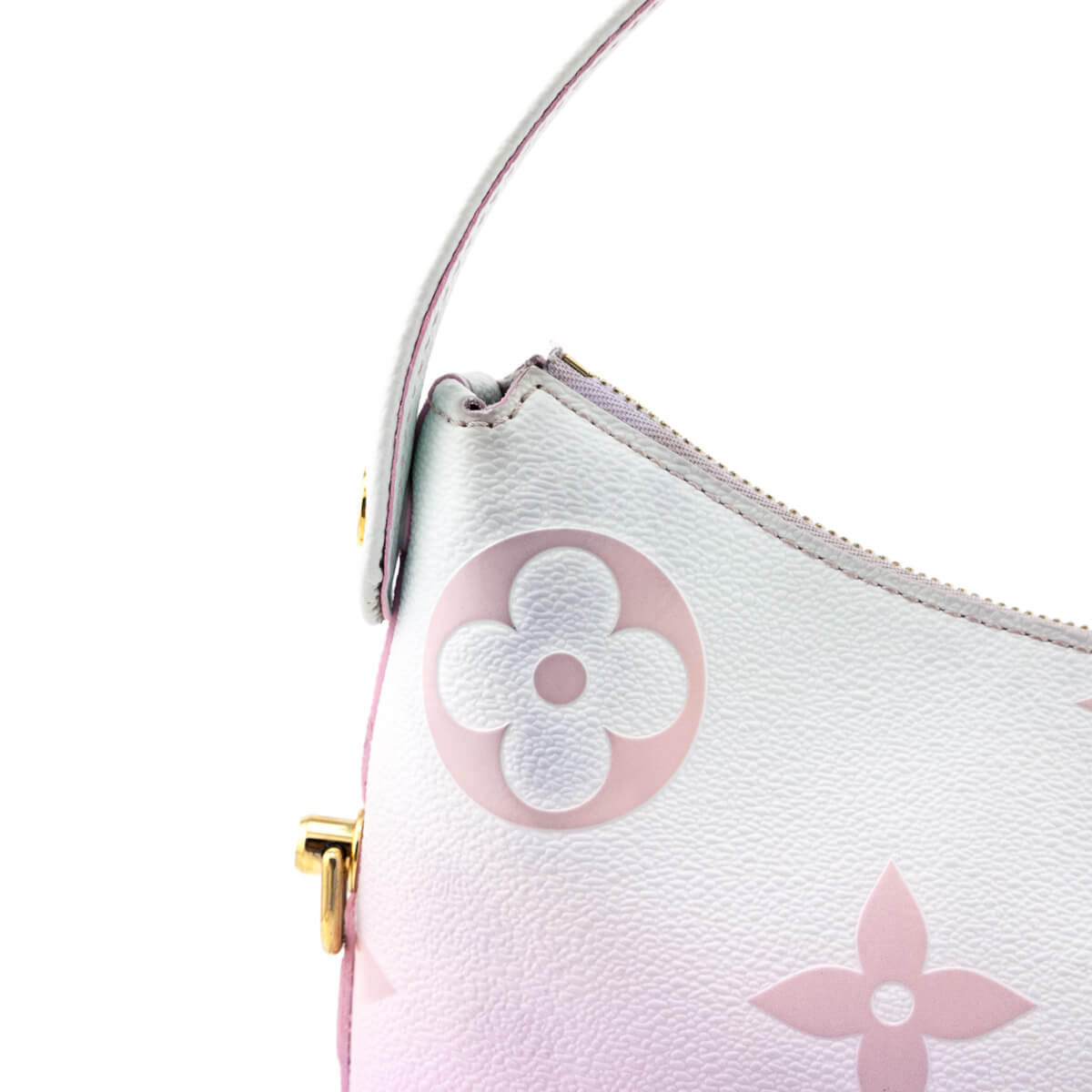 Louis Vuitton Sunrise Pastel Monogram Giant Spring in the City Marshmallow Hobo PM