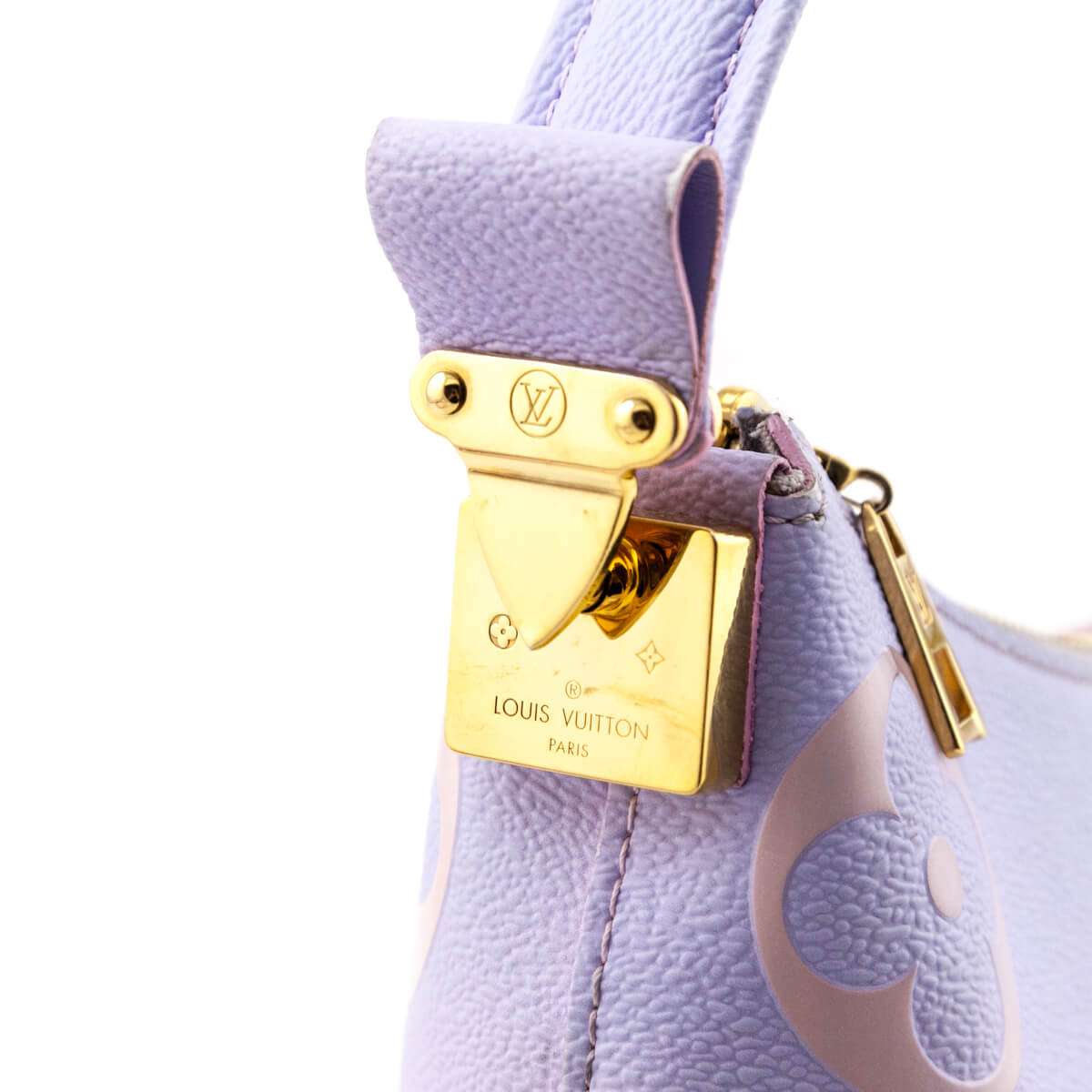 Louis Vuitton Sunrise Pastel Monogram Giant Spring in the City Marshmallow Hobo PM