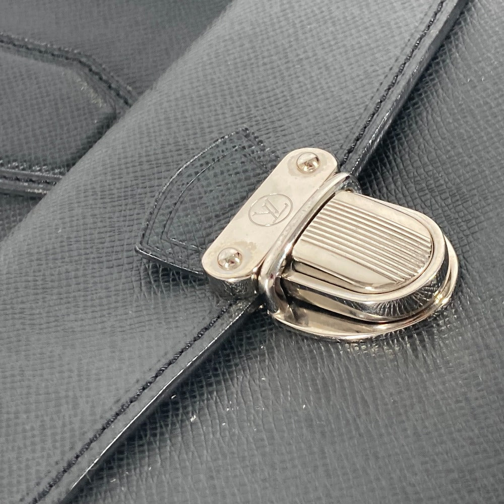 LOUIS VUITTON Boston Duffel bag M32502 Taiga Leather black Taiga Ivan