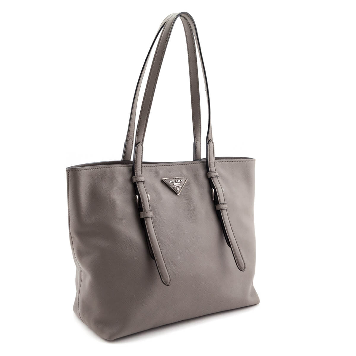 Prada Argilla Saffiano Soft Tote
