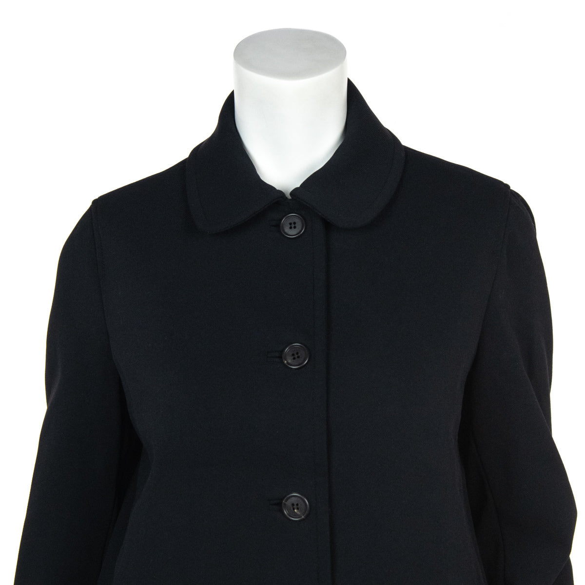 Prada Black Stretch Jacket Size XL | IT 48