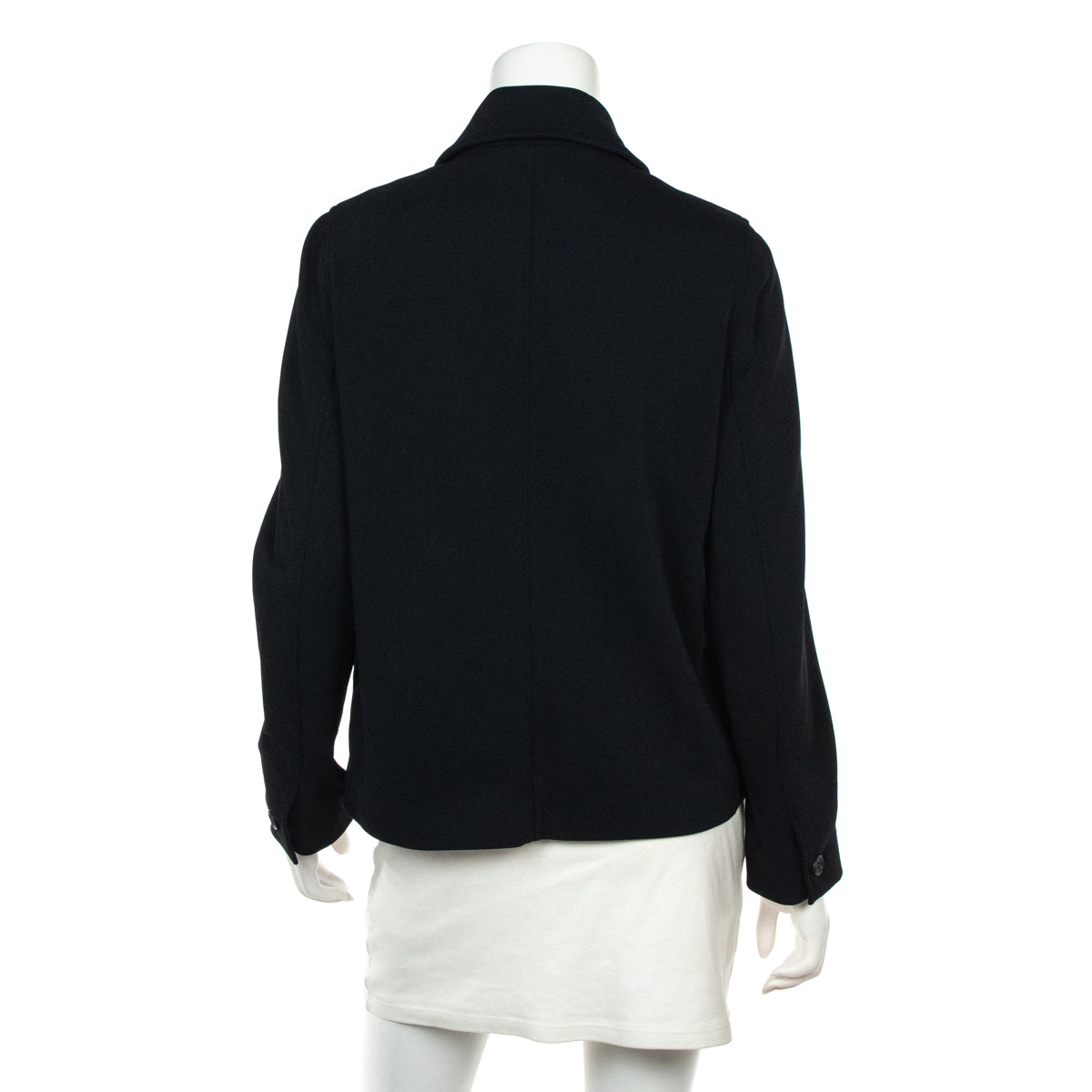 Prada Black Stretch Jacket Size XL | IT 48