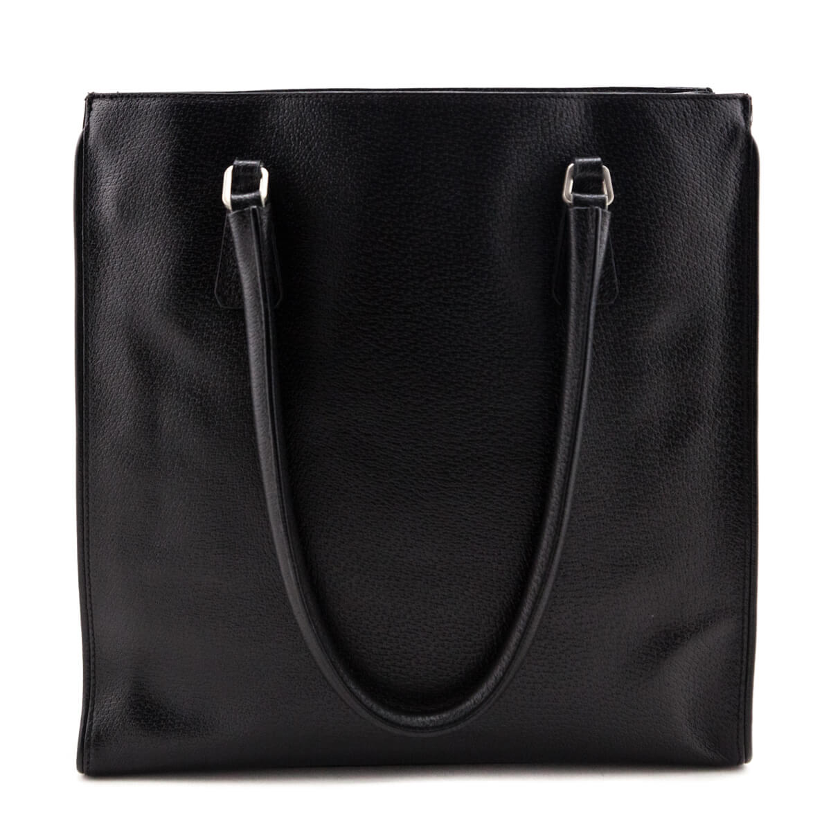 Prada Black Leather Vintage Cinghiale Tote