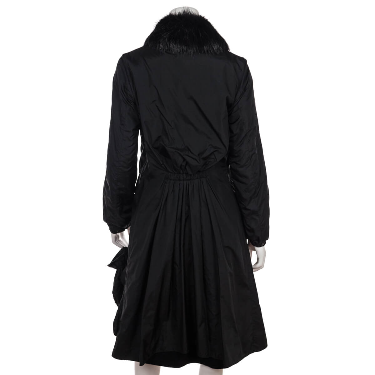 Prada Black Nylon Parka Size L | IT 44