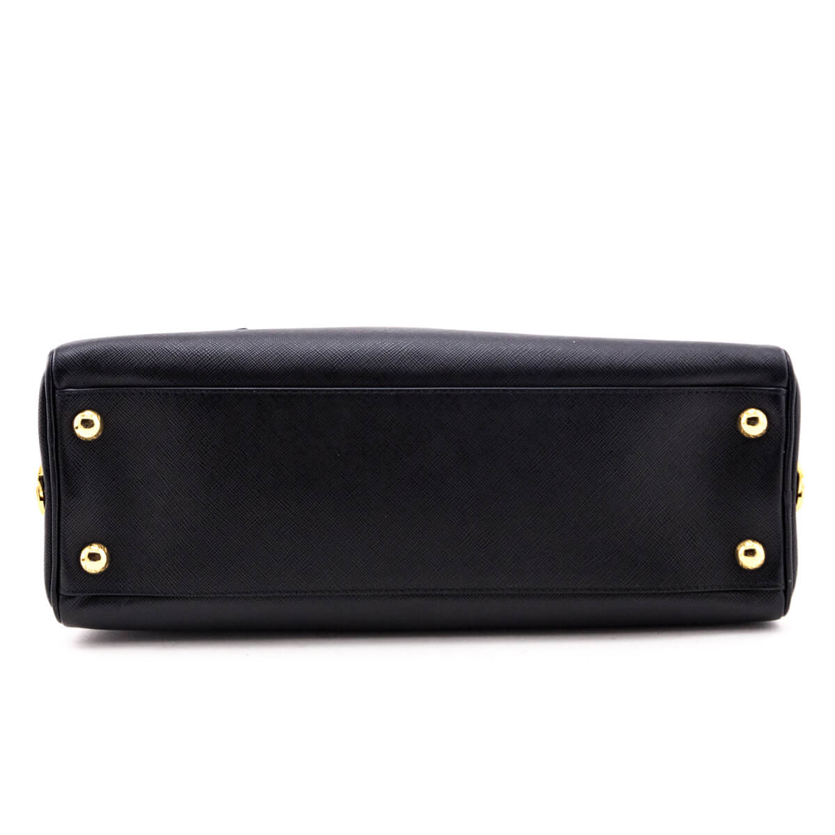 Prada Black Saffiano Pyramid Bag