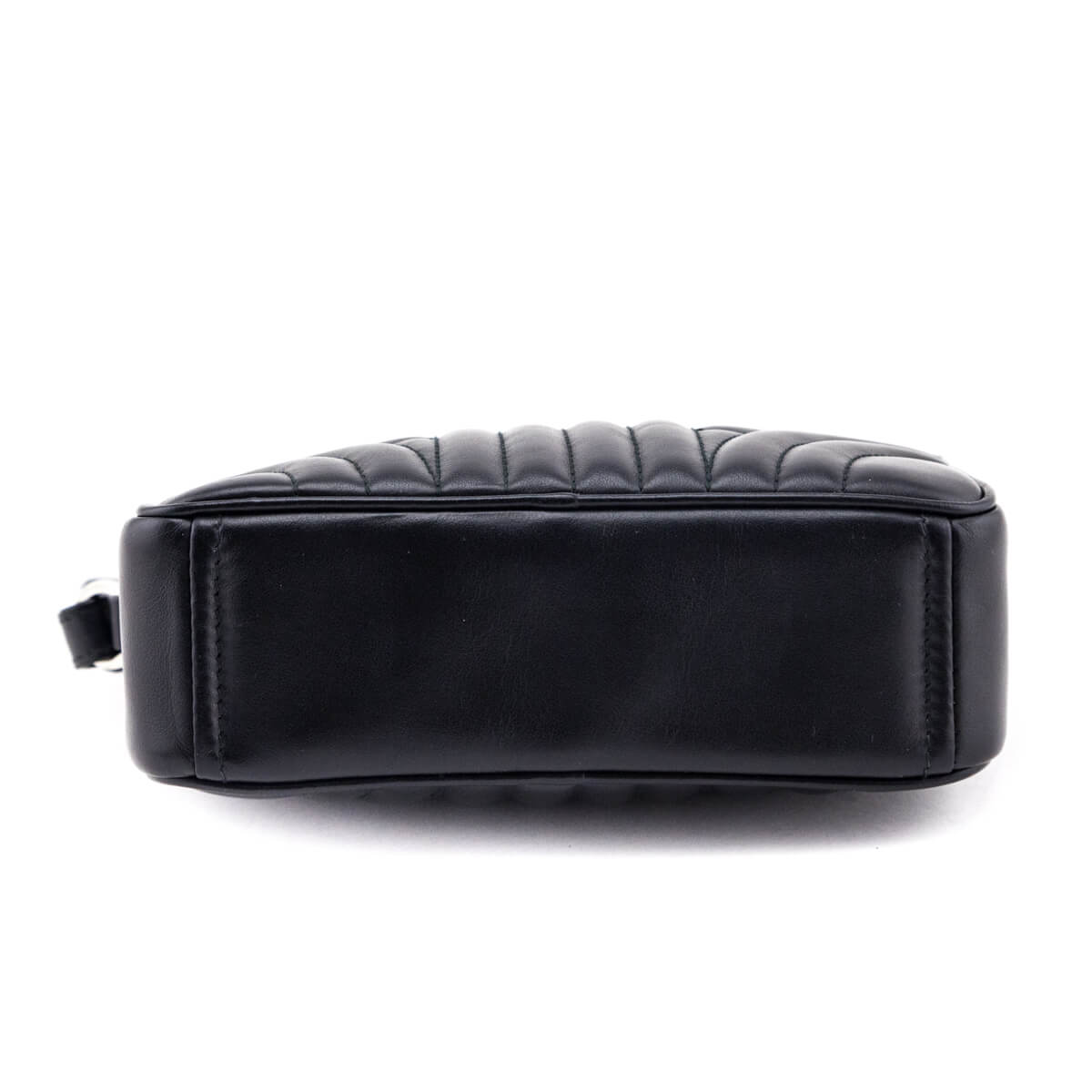 Prada Black Soft Calfskin Diagramme Camera Bag