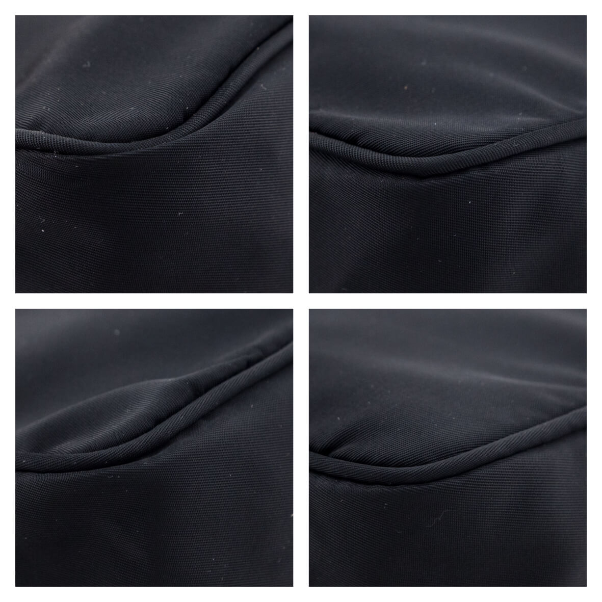 Prada Black Tessuto Mini Hobo