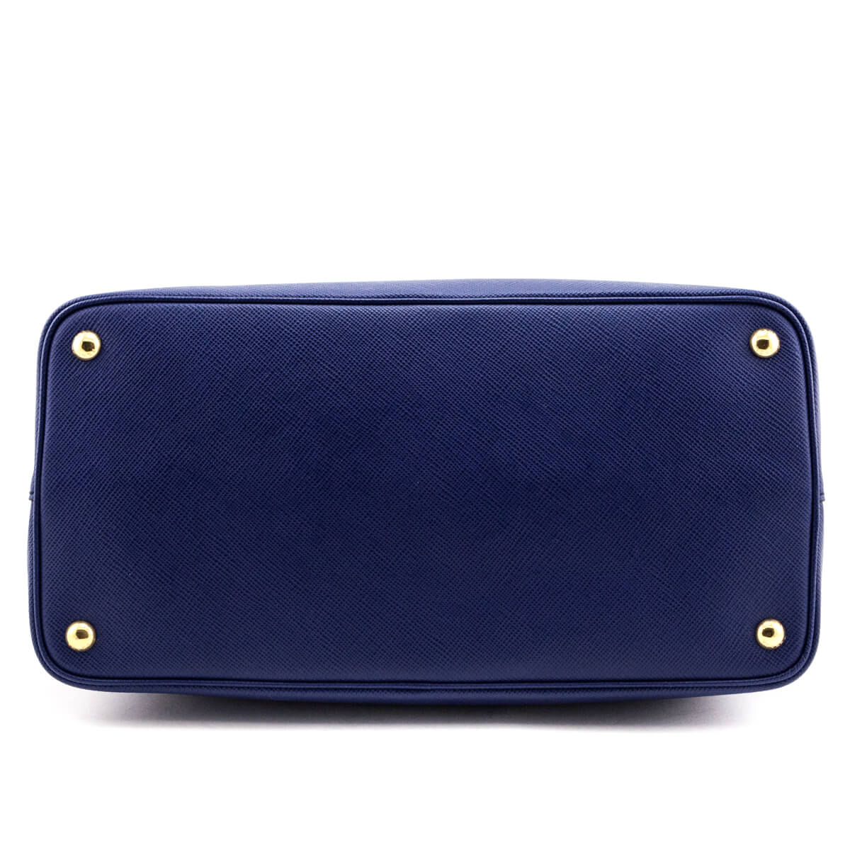 Prada Inchiostro Fuoco Saffiano Large Double Bag