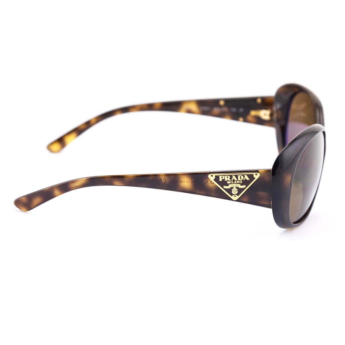 Prada Tortoise Shell Oversized Sunglasses